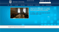 Desktop Screenshot of english.semnan.ac.ir